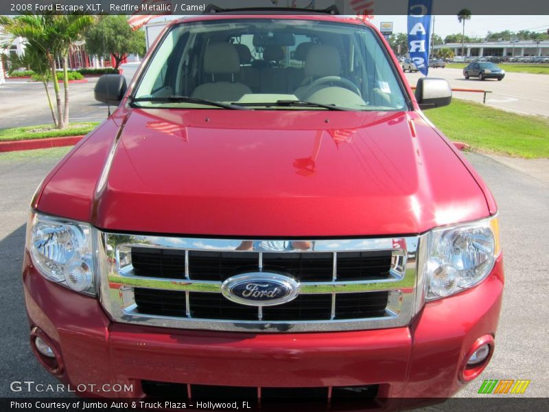 Redfire Metallic / Camel 2008 Ford Escape XLT