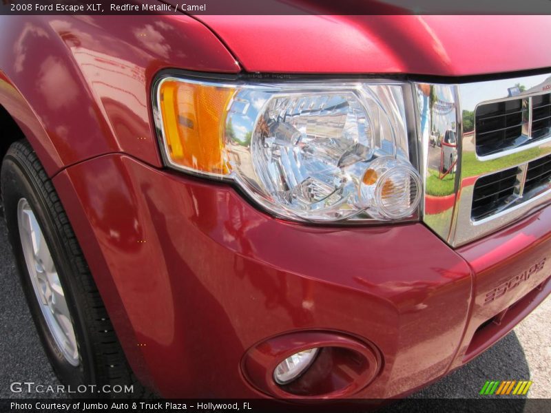 Redfire Metallic / Camel 2008 Ford Escape XLT