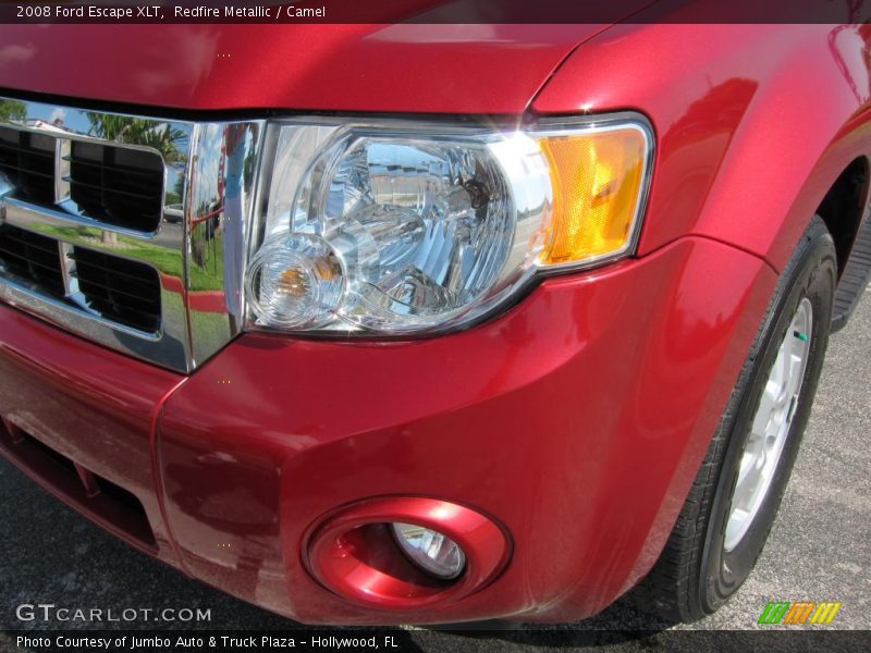 Redfire Metallic / Camel 2008 Ford Escape XLT
