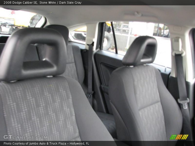 Stone White / Dark Slate Gray 2008 Dodge Caliber SE