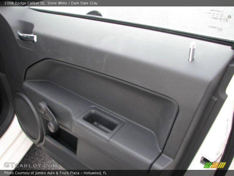 Stone White / Dark Slate Gray 2008 Dodge Caliber SE