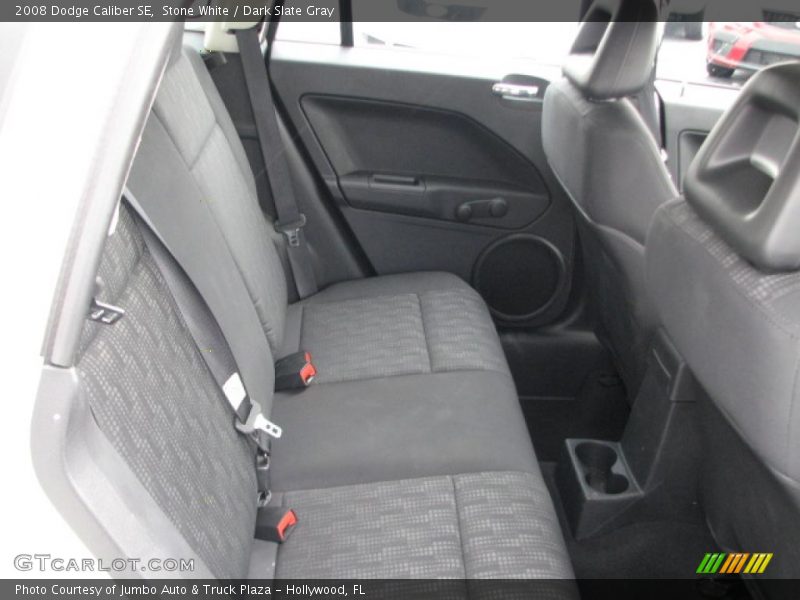 Stone White / Dark Slate Gray 2008 Dodge Caliber SE