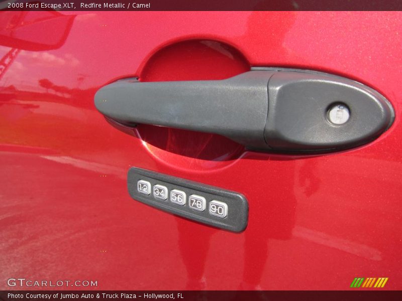 Redfire Metallic / Camel 2008 Ford Escape XLT