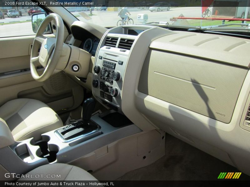 Redfire Metallic / Camel 2008 Ford Escape XLT