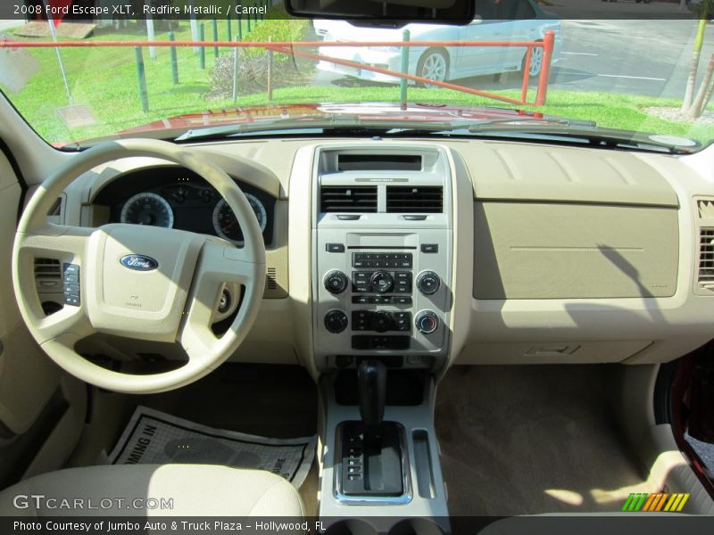 Redfire Metallic / Camel 2008 Ford Escape XLT