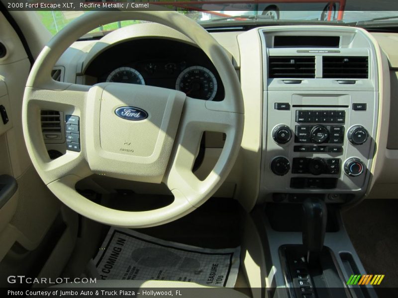 Redfire Metallic / Camel 2008 Ford Escape XLT
