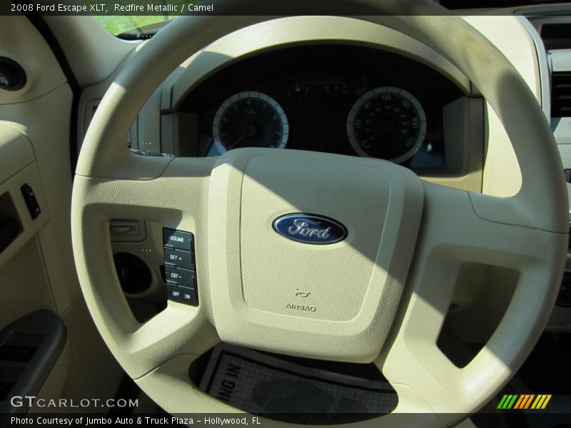 Redfire Metallic / Camel 2008 Ford Escape XLT