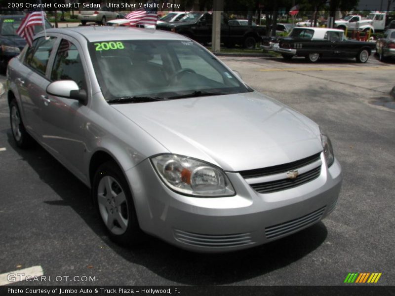 Ultra Silver Metallic / Gray 2008 Chevrolet Cobalt LT Sedan