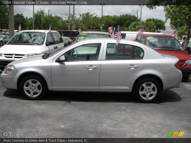 Ultra Silver Metallic / Gray 2008 Chevrolet Cobalt LT Sedan