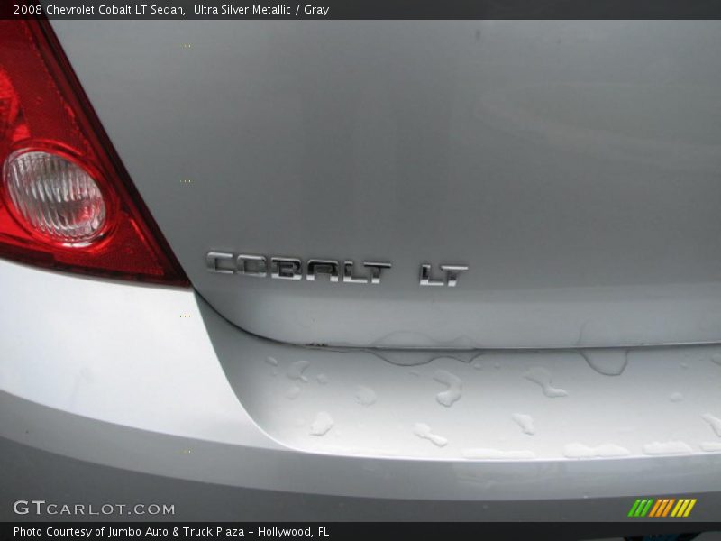 Ultra Silver Metallic / Gray 2008 Chevrolet Cobalt LT Sedan