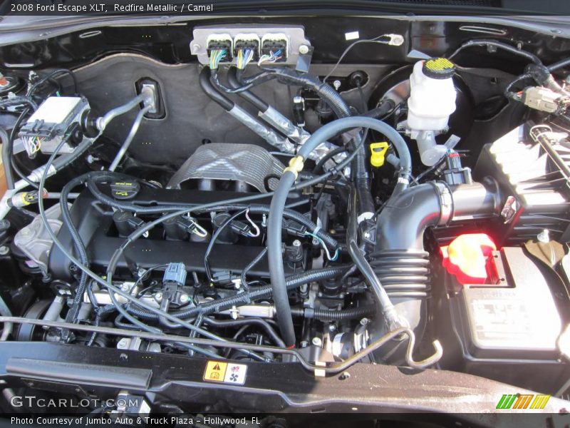 Redfire Metallic / Camel 2008 Ford Escape XLT