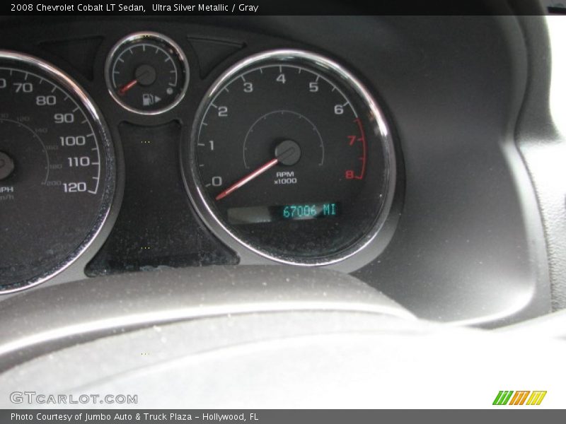 Ultra Silver Metallic / Gray 2008 Chevrolet Cobalt LT Sedan