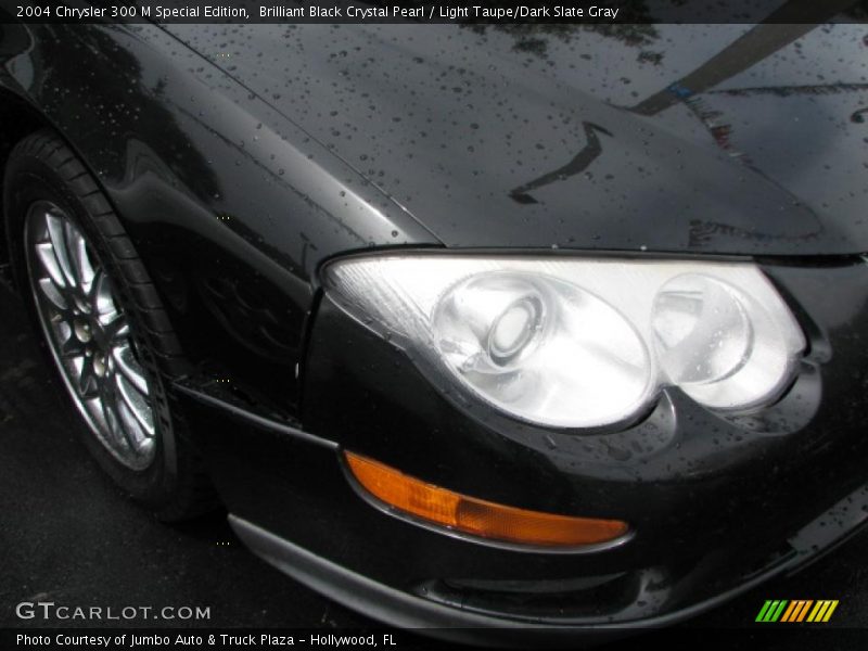 Brilliant Black Crystal Pearl / Light Taupe/Dark Slate Gray 2004 Chrysler 300 M Special Edition