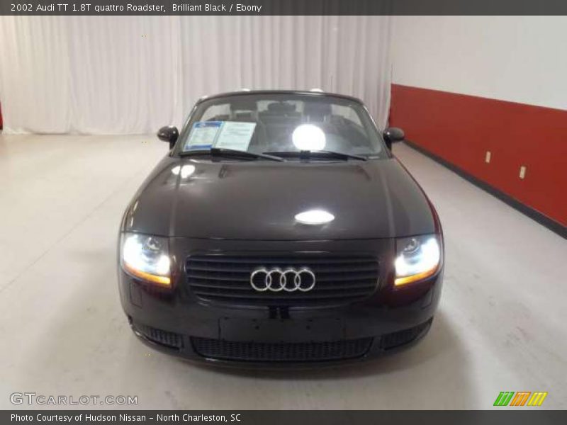 Brilliant Black / Ebony 2002 Audi TT 1.8T quattro Roadster