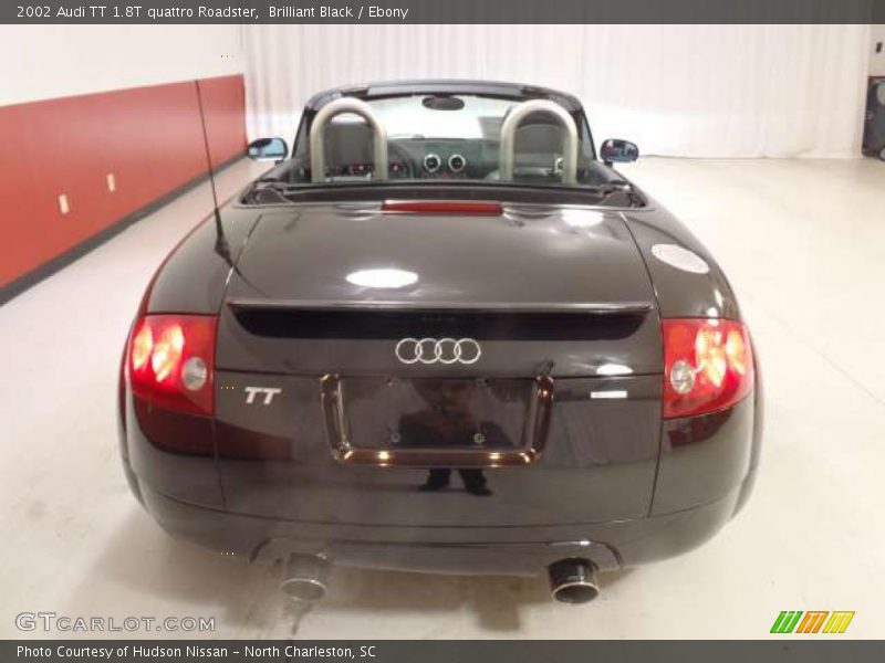 Brilliant Black / Ebony 2002 Audi TT 1.8T quattro Roadster