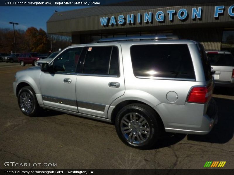 Ingot Silver Metallic / Stone 2010 Lincoln Navigator 4x4