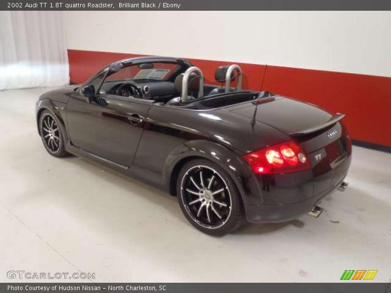 Brilliant Black / Ebony 2002 Audi TT 1.8T quattro Roadster