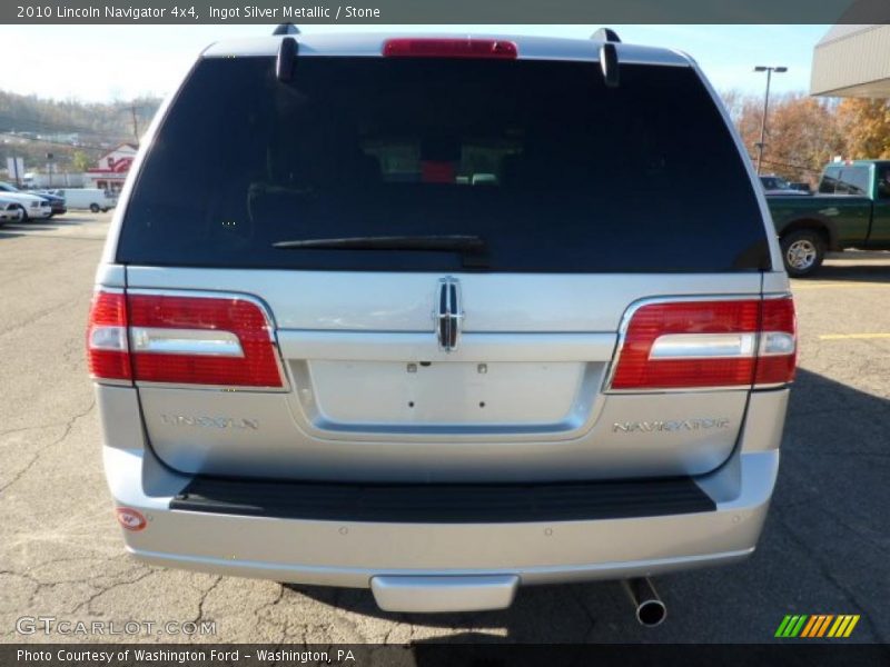 Ingot Silver Metallic / Stone 2010 Lincoln Navigator 4x4