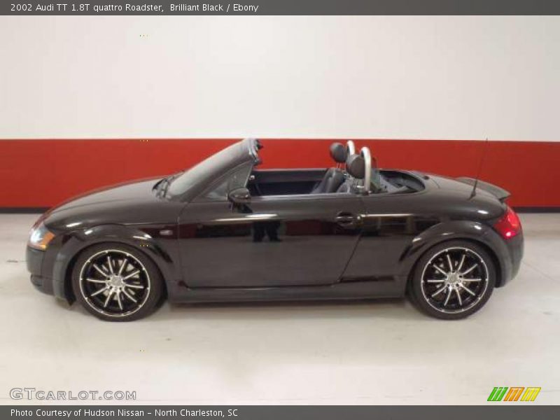 Brilliant Black / Ebony 2002 Audi TT 1.8T quattro Roadster
