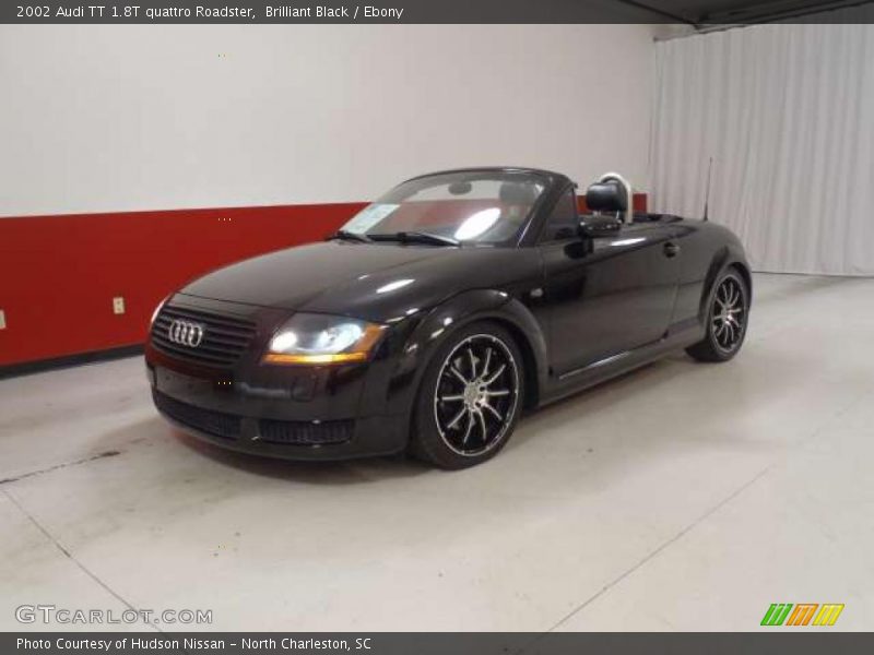 Brilliant Black / Ebony 2002 Audi TT 1.8T quattro Roadster