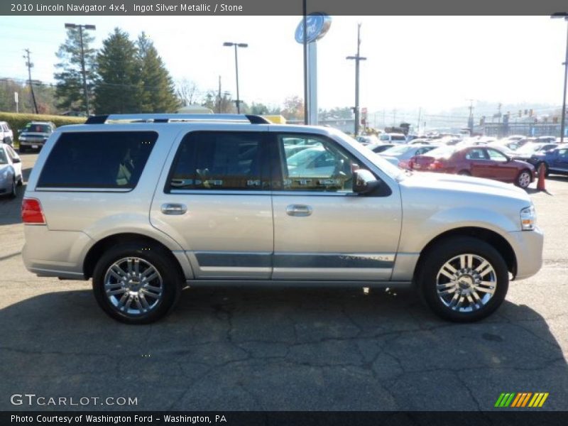 Ingot Silver Metallic / Stone 2010 Lincoln Navigator 4x4