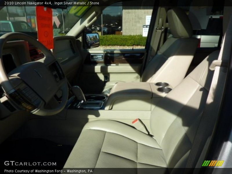 Ingot Silver Metallic / Stone 2010 Lincoln Navigator 4x4