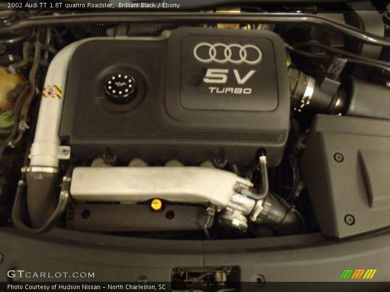  2002 TT 1.8T quattro Roadster Engine - 1.8 Liter Turbocharged DOHC 20-Valve 4 Cylinder