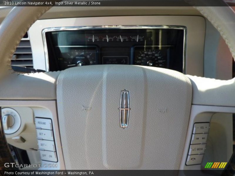 Controls of 2010 Navigator 4x4