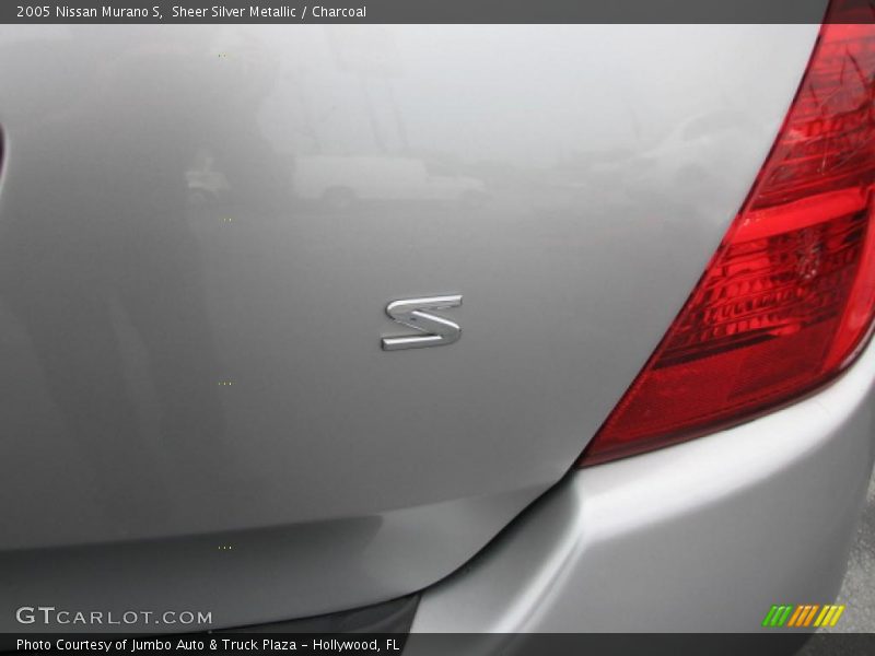 Sheer Silver Metallic / Charcoal 2005 Nissan Murano S