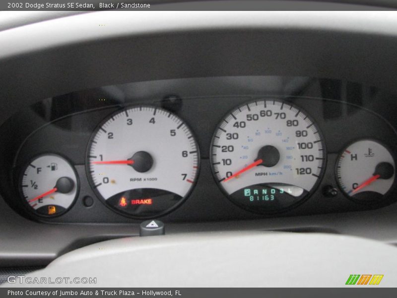  2002 Stratus SE Sedan SE Sedan Gauges