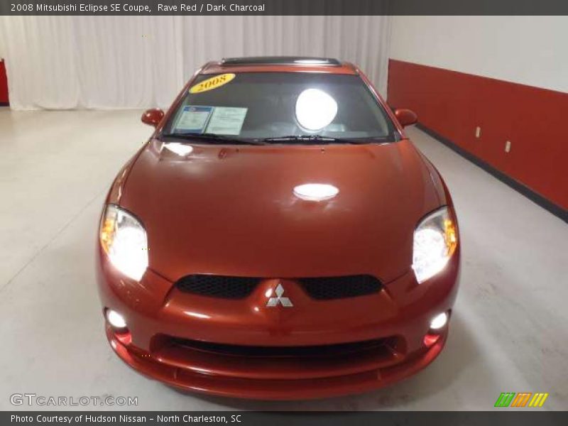 Rave Red / Dark Charcoal 2008 Mitsubishi Eclipse SE Coupe