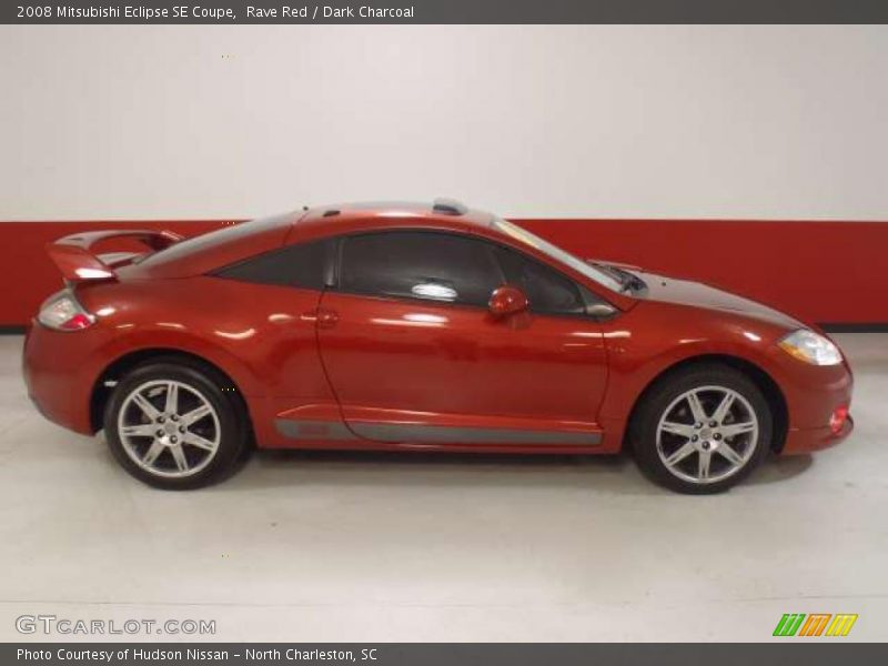 Rave Red / Dark Charcoal 2008 Mitsubishi Eclipse SE Coupe
