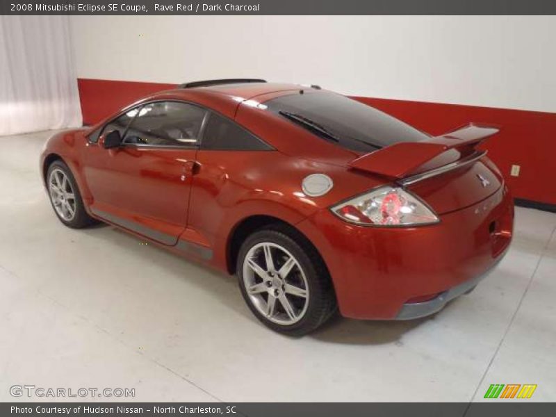 Rave Red / Dark Charcoal 2008 Mitsubishi Eclipse SE Coupe