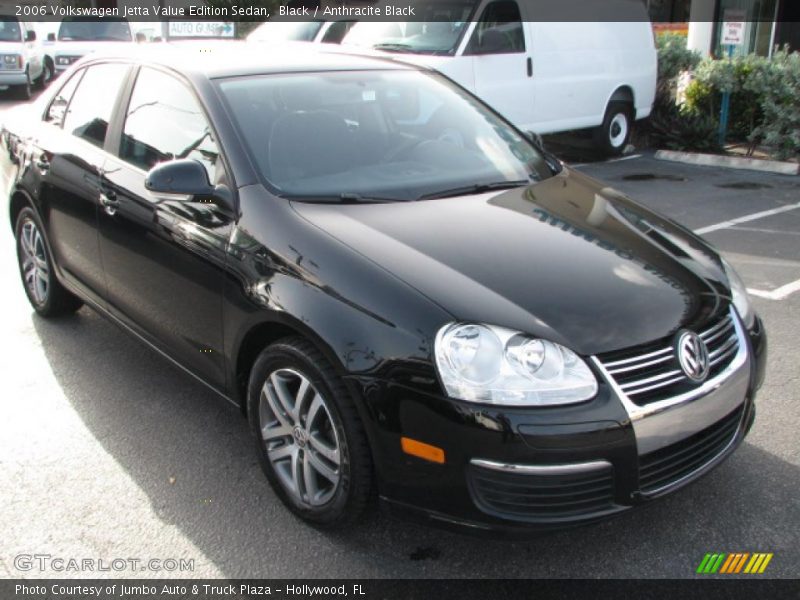 Black / Anthracite Black 2006 Volkswagen Jetta Value Edition Sedan