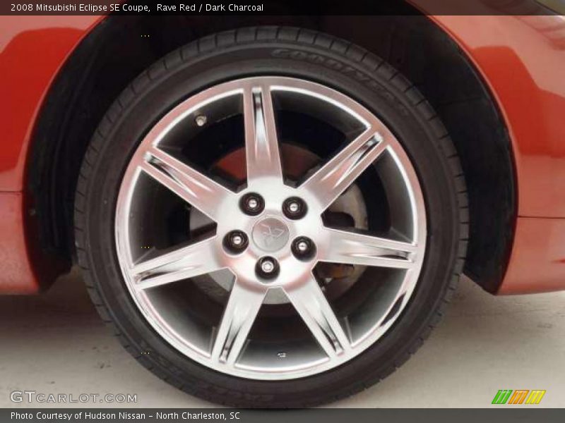 Rave Red / Dark Charcoal 2008 Mitsubishi Eclipse SE Coupe