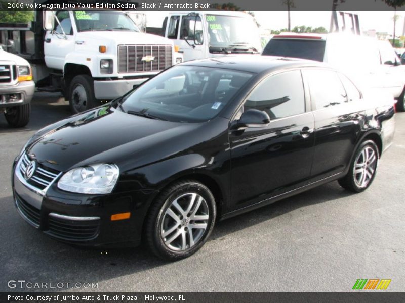Black / Anthracite Black 2006 Volkswagen Jetta Value Edition Sedan