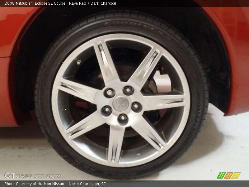 Rave Red / Dark Charcoal 2008 Mitsubishi Eclipse SE Coupe