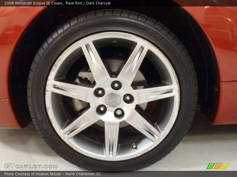 Rave Red / Dark Charcoal 2008 Mitsubishi Eclipse SE Coupe