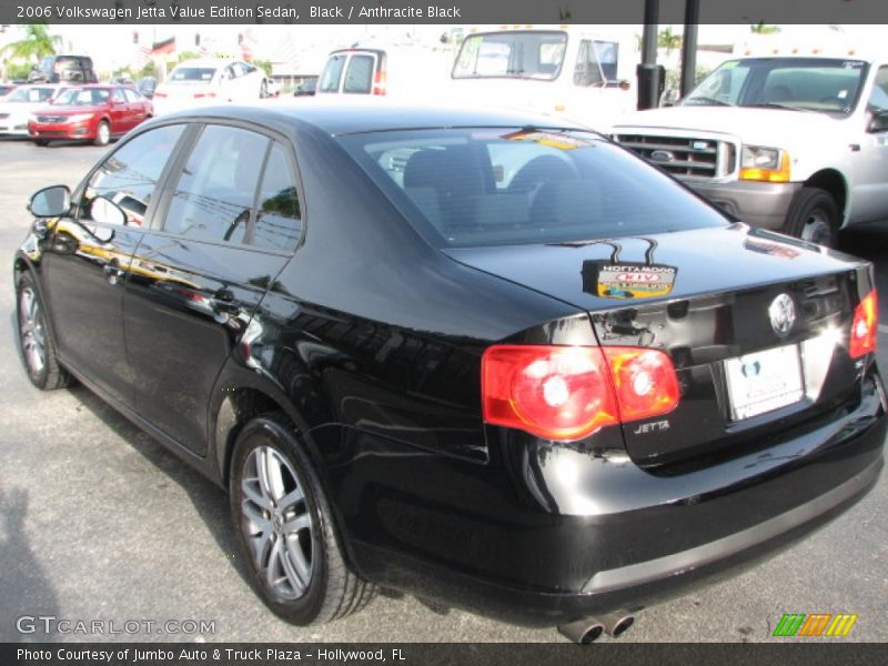 Black / Anthracite Black 2006 Volkswagen Jetta Value Edition Sedan