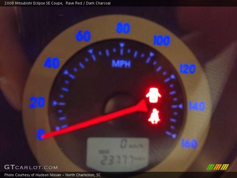 Rave Red / Dark Charcoal 2008 Mitsubishi Eclipse SE Coupe