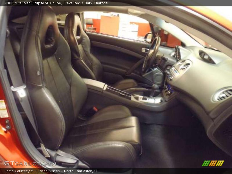 Rave Red / Dark Charcoal 2008 Mitsubishi Eclipse SE Coupe