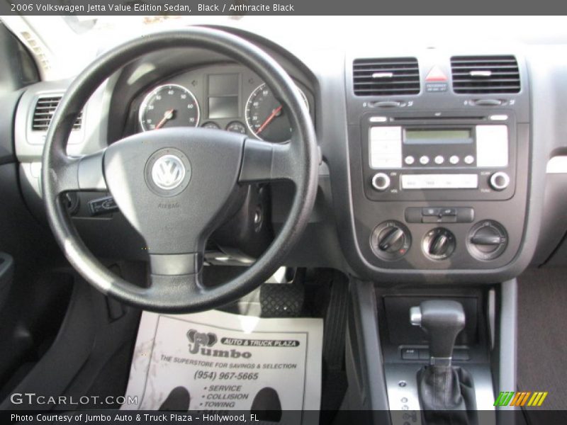 Black / Anthracite Black 2006 Volkswagen Jetta Value Edition Sedan