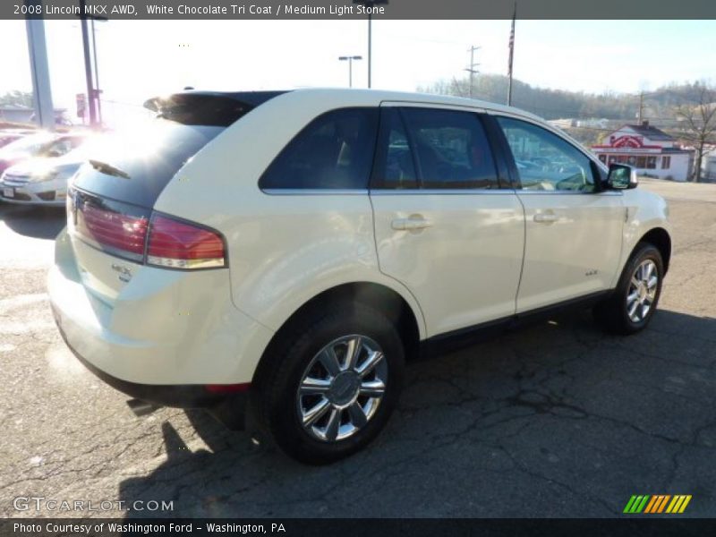 White Chocolate Tri Coat / Medium Light Stone 2008 Lincoln MKX AWD