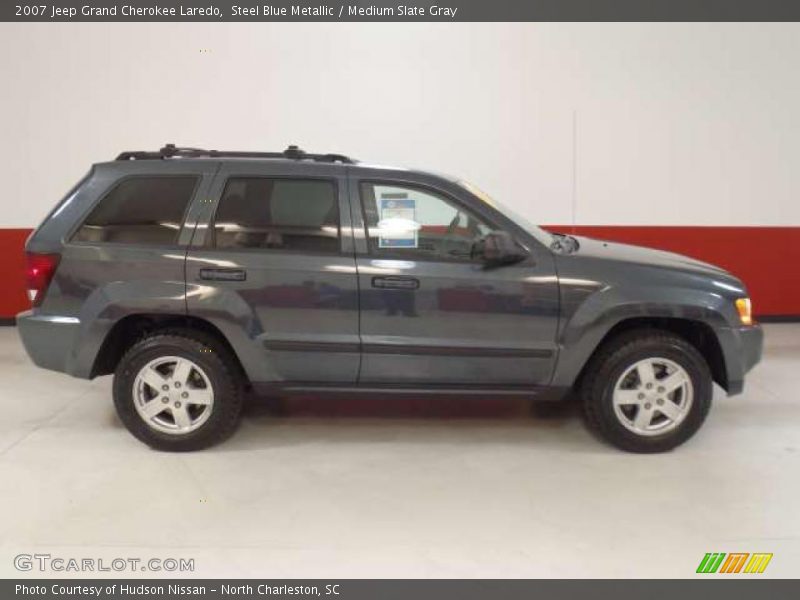 Steel Blue Metallic / Medium Slate Gray 2007 Jeep Grand Cherokee Laredo