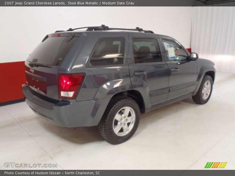 Steel Blue Metallic / Medium Slate Gray 2007 Jeep Grand Cherokee Laredo