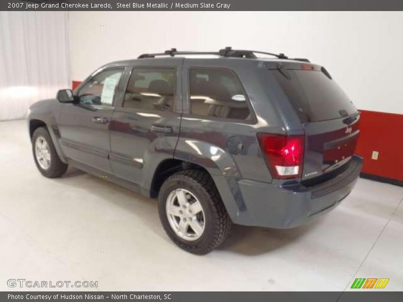Steel Blue Metallic / Medium Slate Gray 2007 Jeep Grand Cherokee Laredo