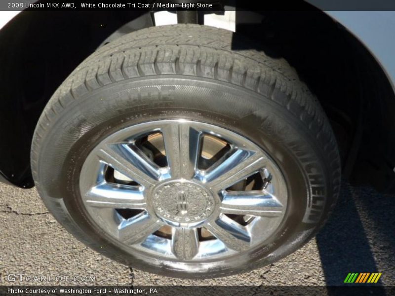 White Chocolate Tri Coat / Medium Light Stone 2008 Lincoln MKX AWD
