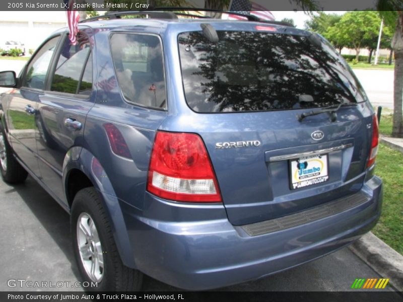 Spark Blue Metallic / Gray 2005 Kia Sorento LX