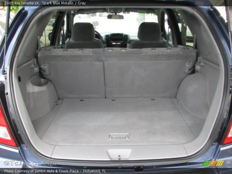 Spark Blue Metallic / Gray 2005 Kia Sorento LX
