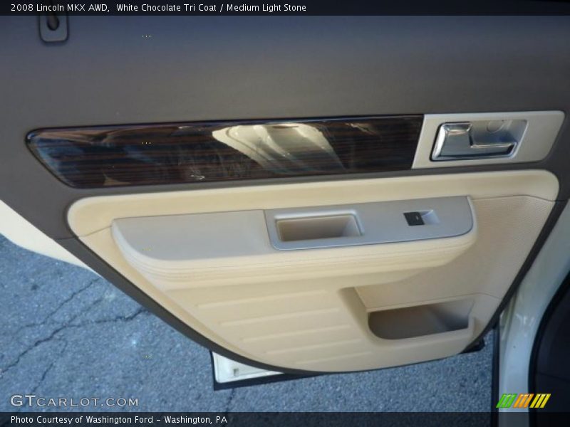 White Chocolate Tri Coat / Medium Light Stone 2008 Lincoln MKX AWD